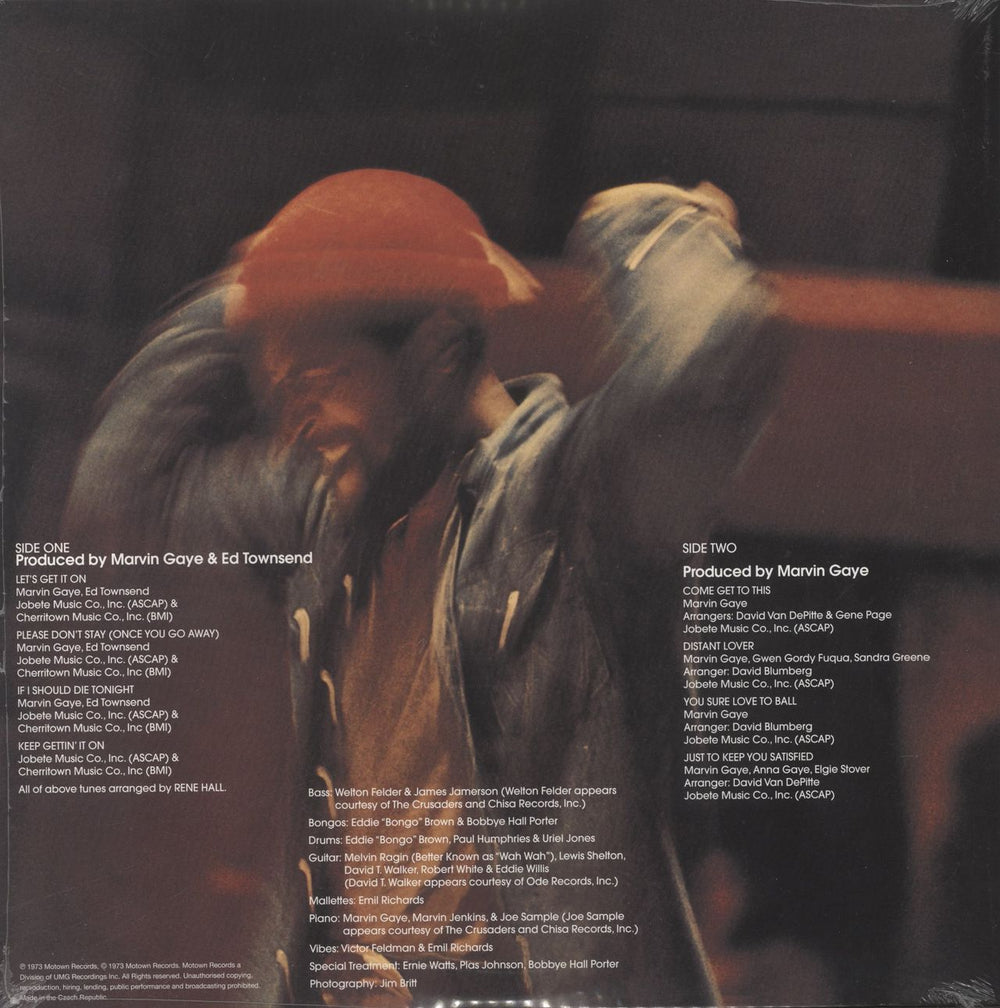 Marvin Gaye Let's Get It On - 180gm Vinyl UK vinyl LP album (LP record) 600753534250