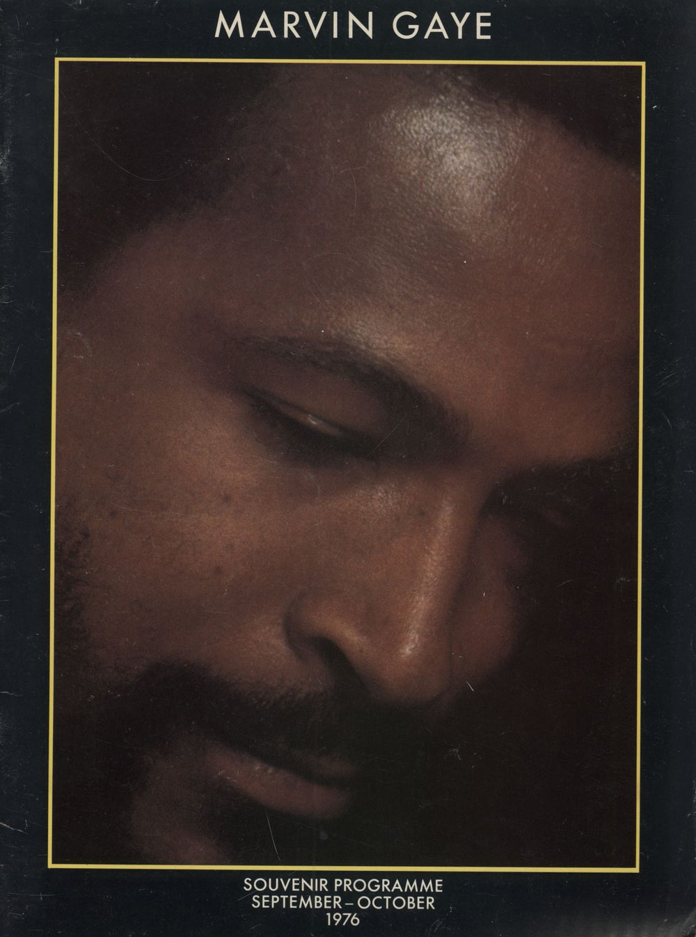 Marvin Gaye The Marvin Gaye Show - Souvenir Programme + Ticket Stub UK tour programme TOUR PROGRAMME