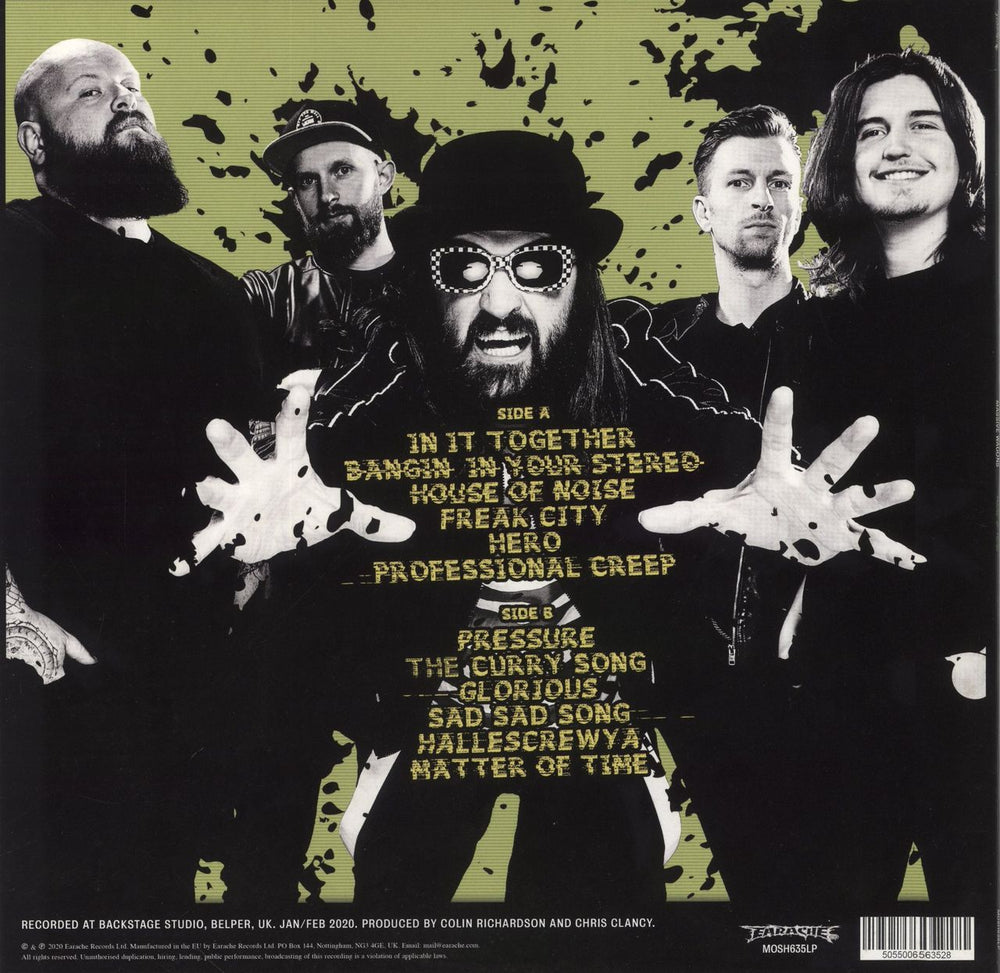 Massive Wagons House Of Noise UK vinyl LP album (LP record) 5055006563528