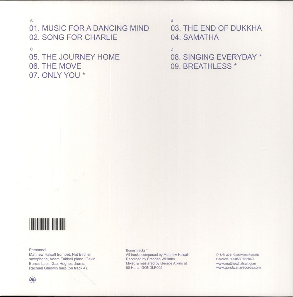 Matthew Halsall On The Go UK 2-LP vinyl record set (Double LP Album) 5050580752849