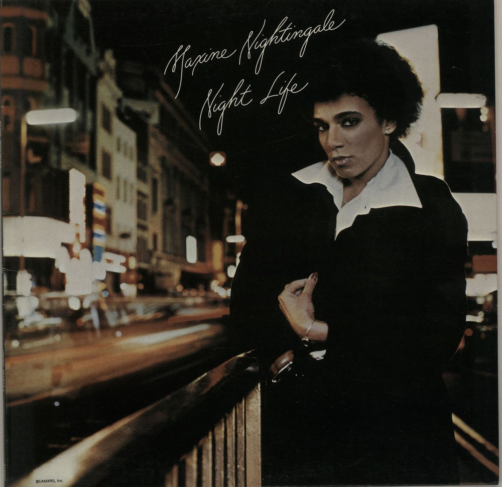 Maxine Nightingale Night Life UK vinyl LP album (LP record) UAS30105