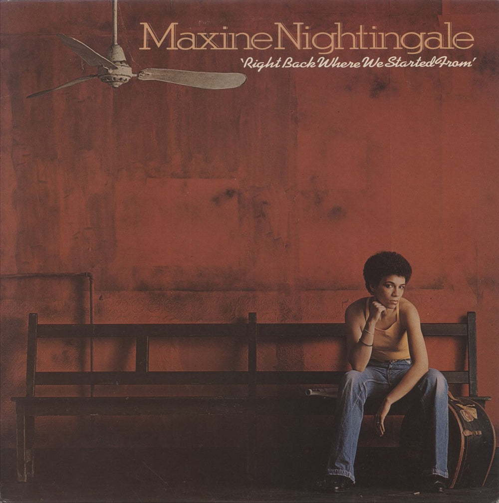 Maxine Nightingale Right Back Where We Started From UK vinyl LP album (LP record) UAG29953