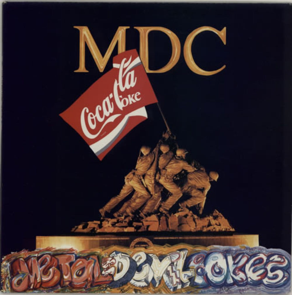 MDC Metal Devil Cokes French vinyl LP album (LP record) MDC7