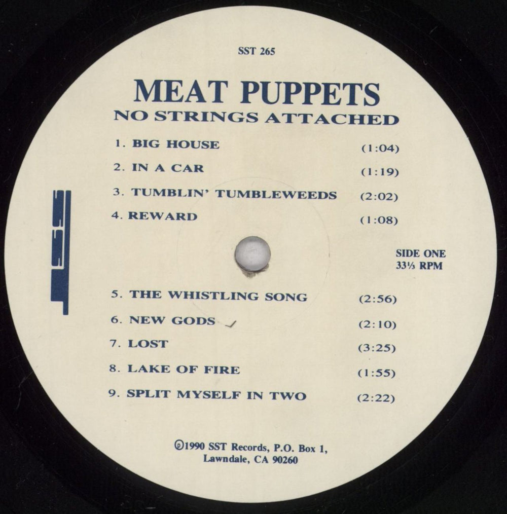 Meat Puppets No Strings Attached US 2-LP vinyl record set (Double LP Album) MPU2LNO838570