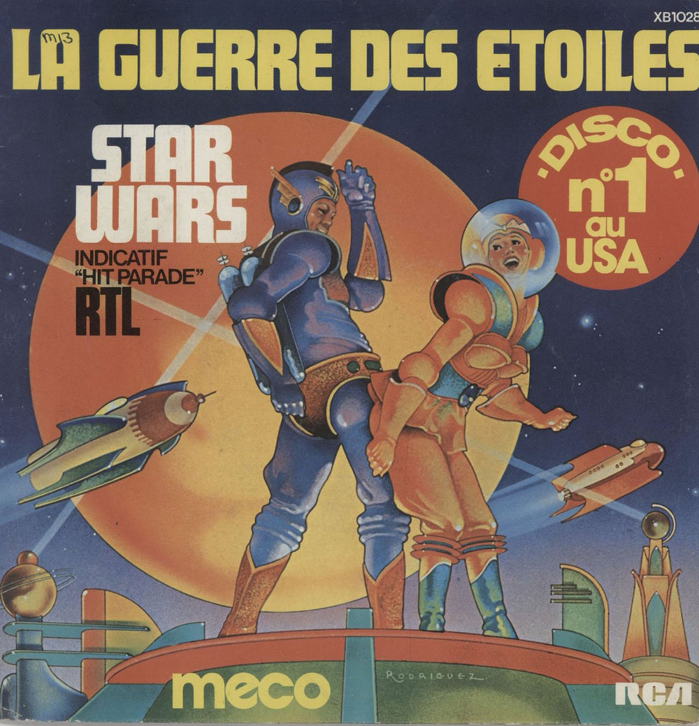 Meco Star Wars Theme French 7" vinyl single (7 inch record / 45) XB1028