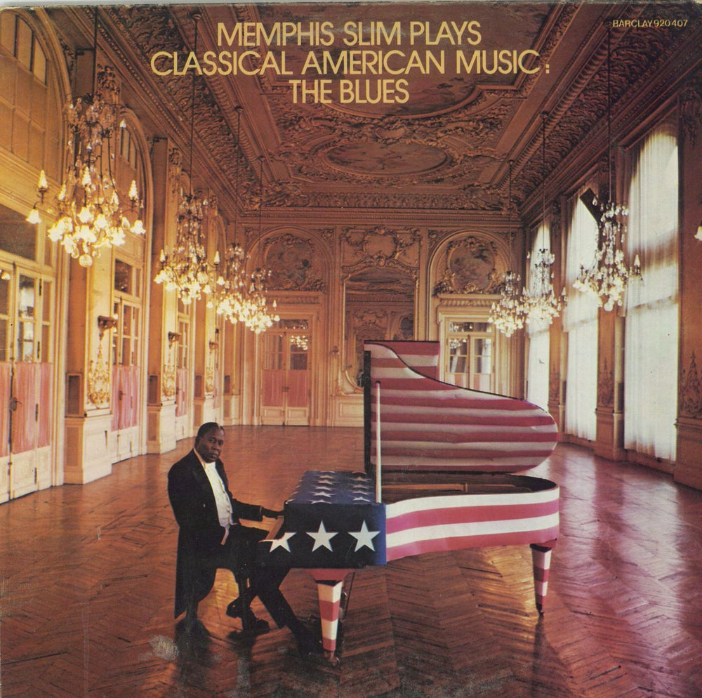 Memphis Slim Plays Classical American Music: The Blues UK vinyl LP album (LP record) 920407