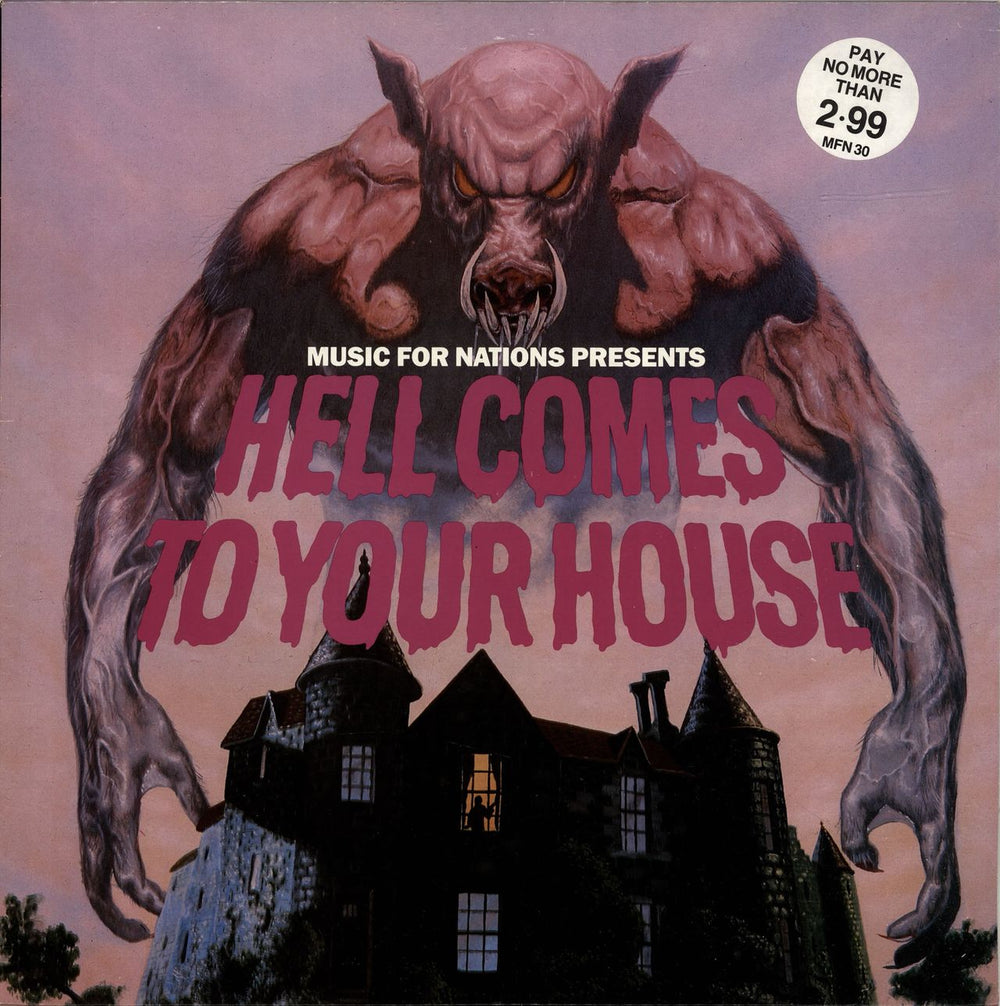 Metallica Hell Comes To Your House - Red Vinyl UK vinyl LP album (LP record) MFN30