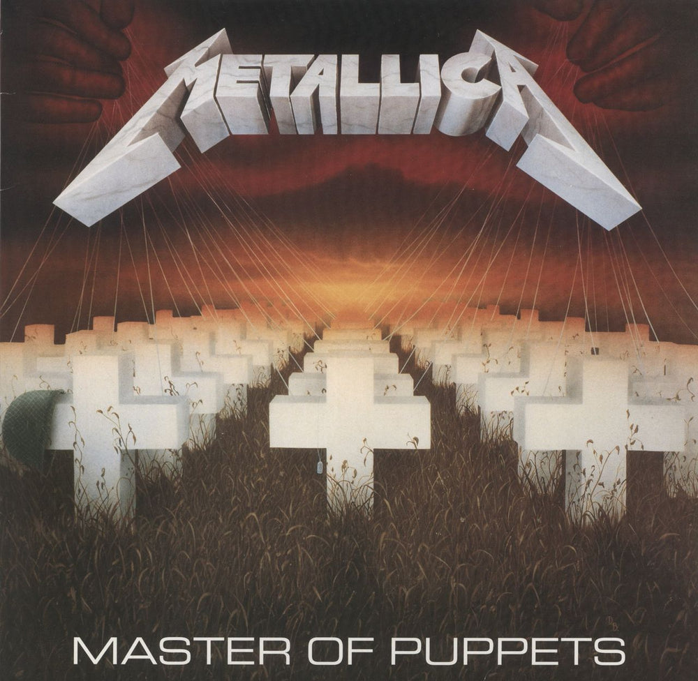Metallica Master Of Puppets - 180gm - EX UK vinyl LP album (LP record) BLCKND005R-1
