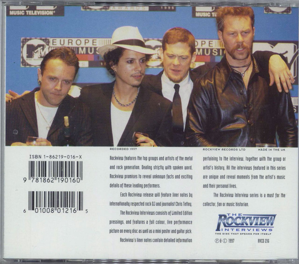 Metallica Metallic Power UK CD album (CDLP) 601008012165