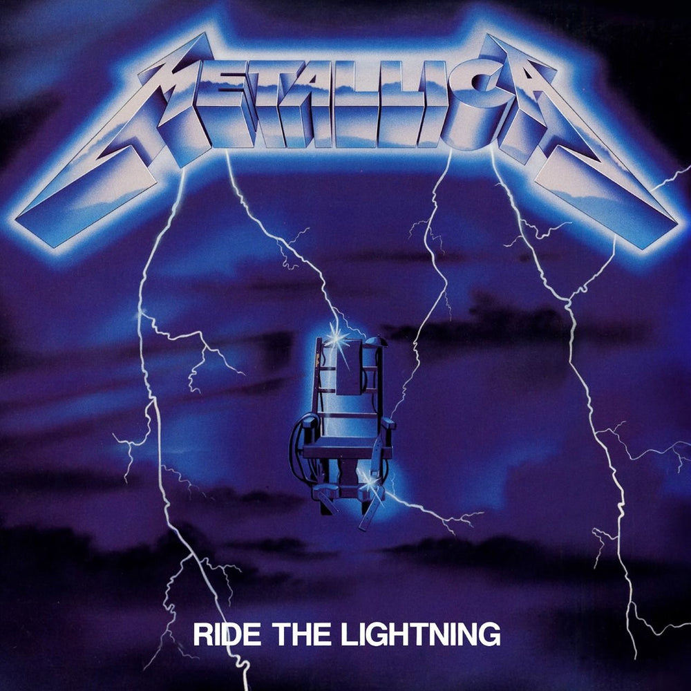 Metallica Ride The Lightning - Electric Blue Vinyl - Sealed UK vinyl LP album (LP record) METLPRI824898