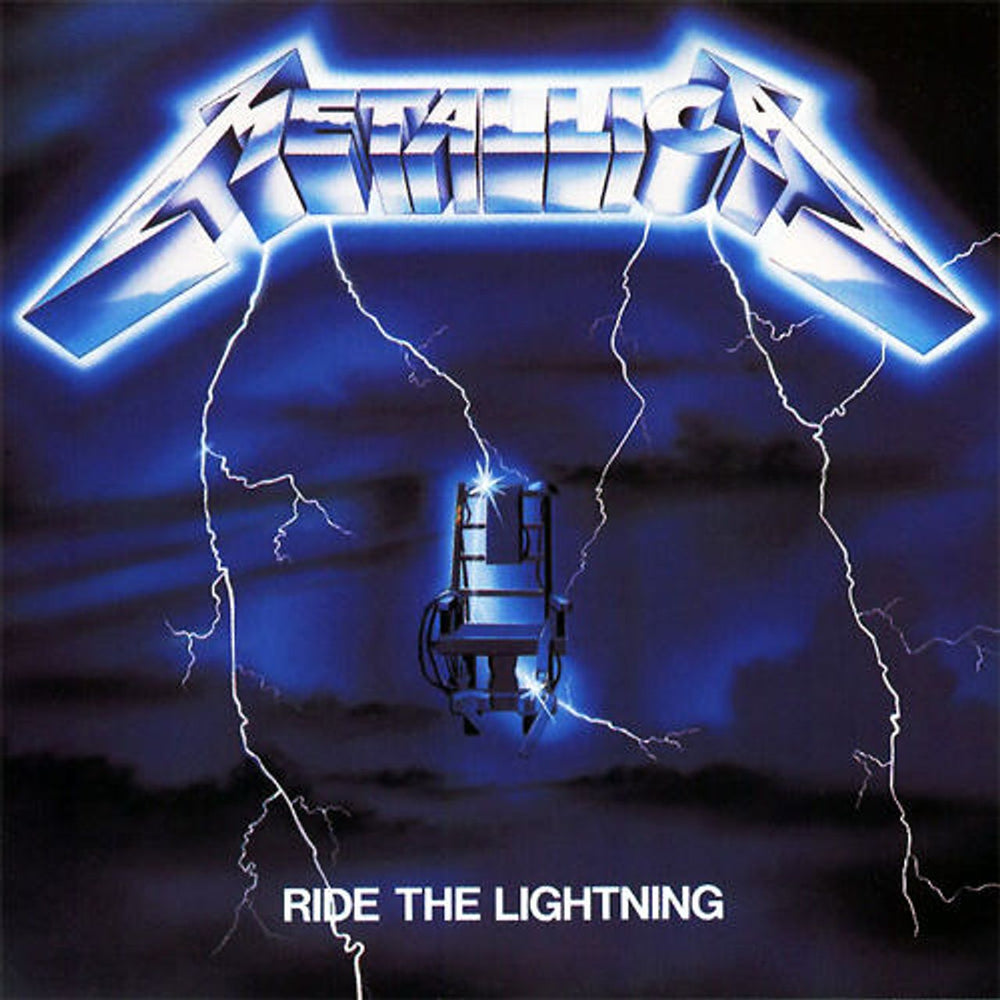 Metallica Ride The Lightning UK CD album (CDLP) 838140-2