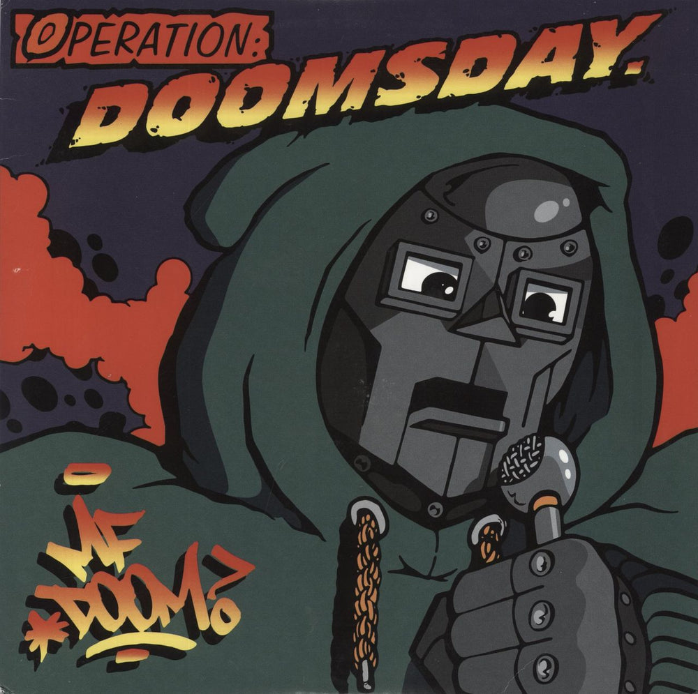 MF Doom Operation: Doomsday + Poster US 2-LP vinyl record set (Double LP Album) MF93-LP