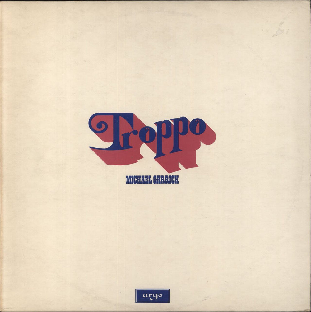 Michael Garrick Troppo - 1st UK vinyl LP album (LP record) ZDA163