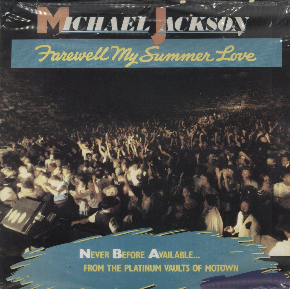 Michael Jackson Farewell My Summer Love - Sealed Italian vinyl LP album (LP record) TMLP6061