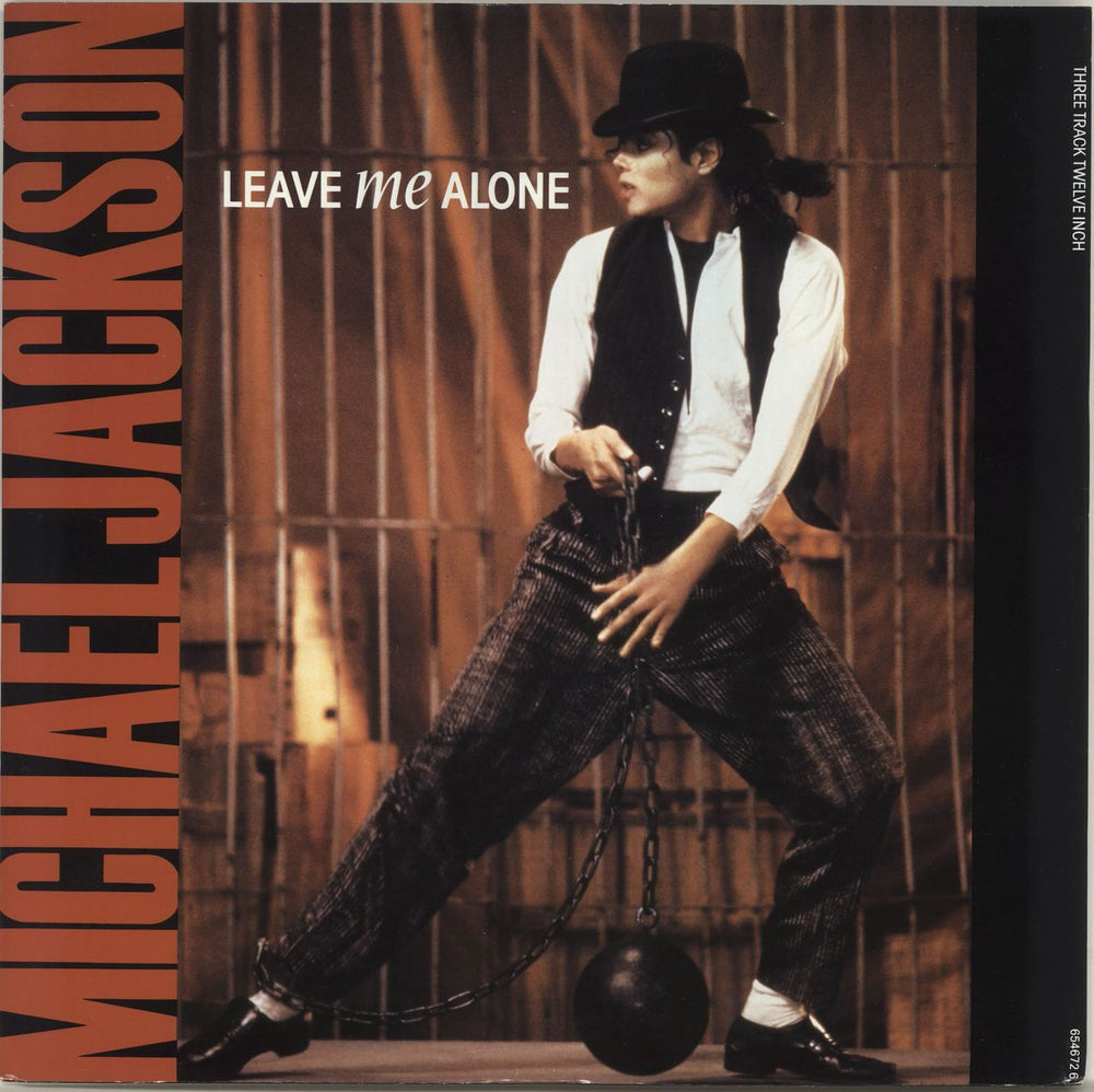 Michael Jackson Leave Me Alone UK 12" vinyl single (12 inch record / Maxi-single) 6546726