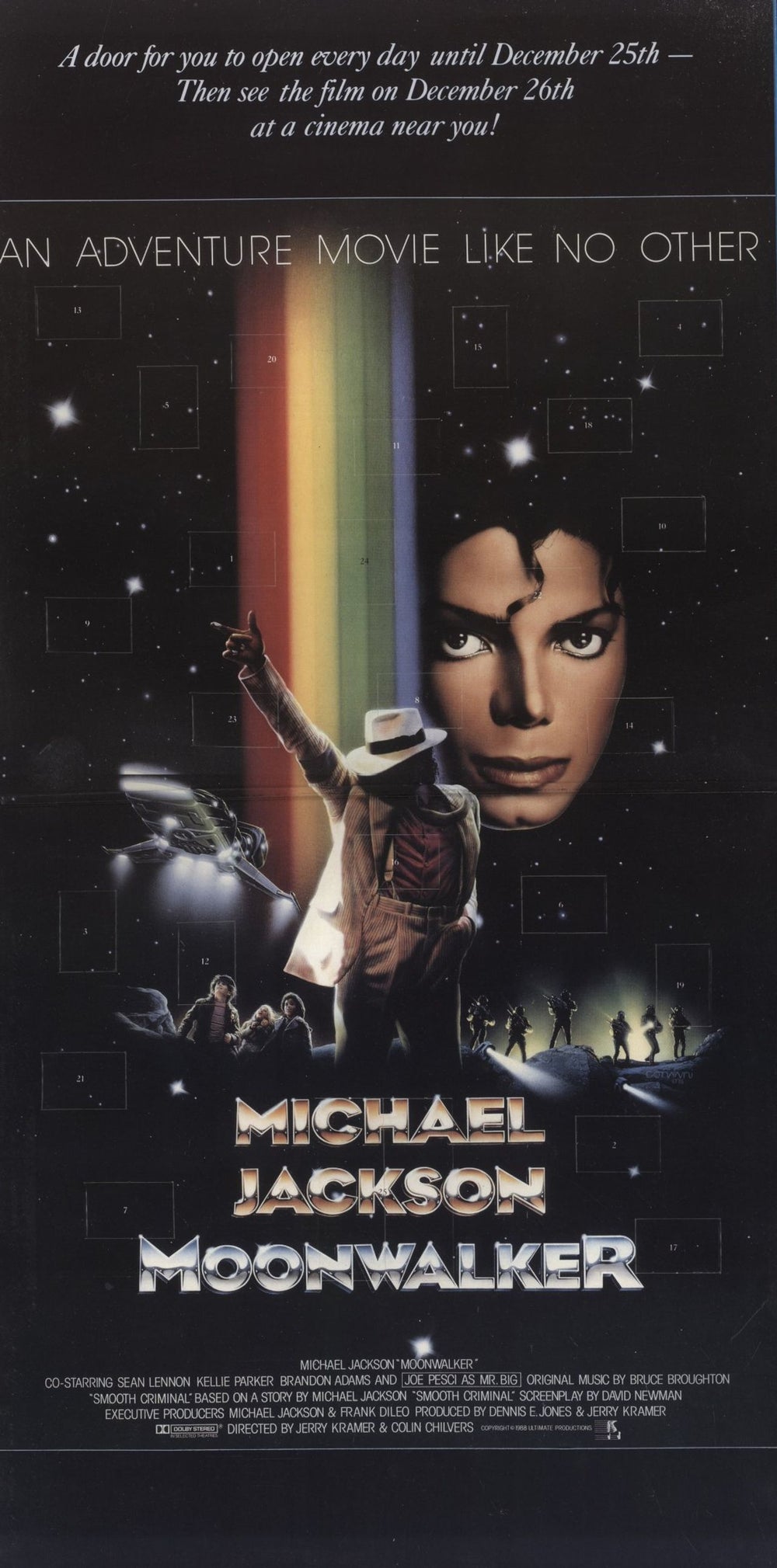 Michael Jackson Smooth Criminal - Calendar UK 12" vinyl single (12 inch record / Maxi-single)