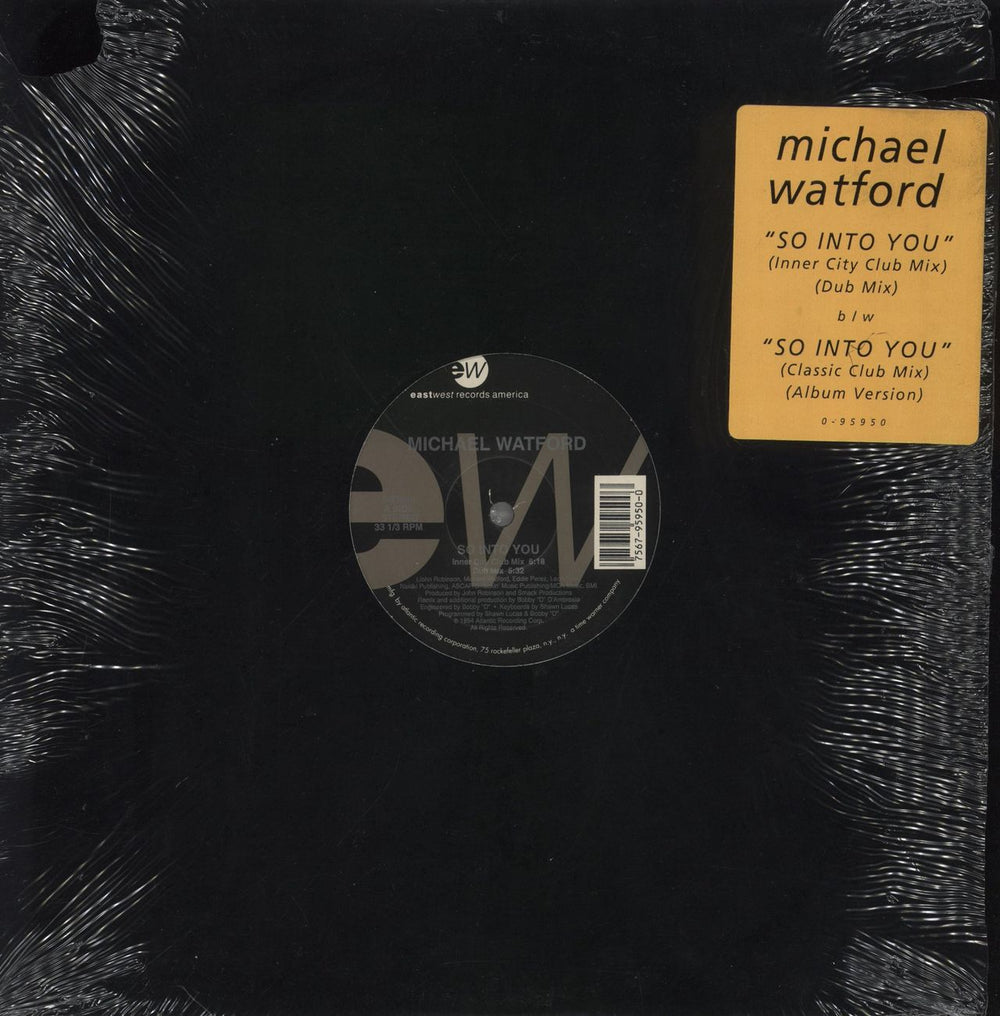 Michael Watford So Into You US 12" vinyl single (12 inch record / Maxi-single) 0-95950
