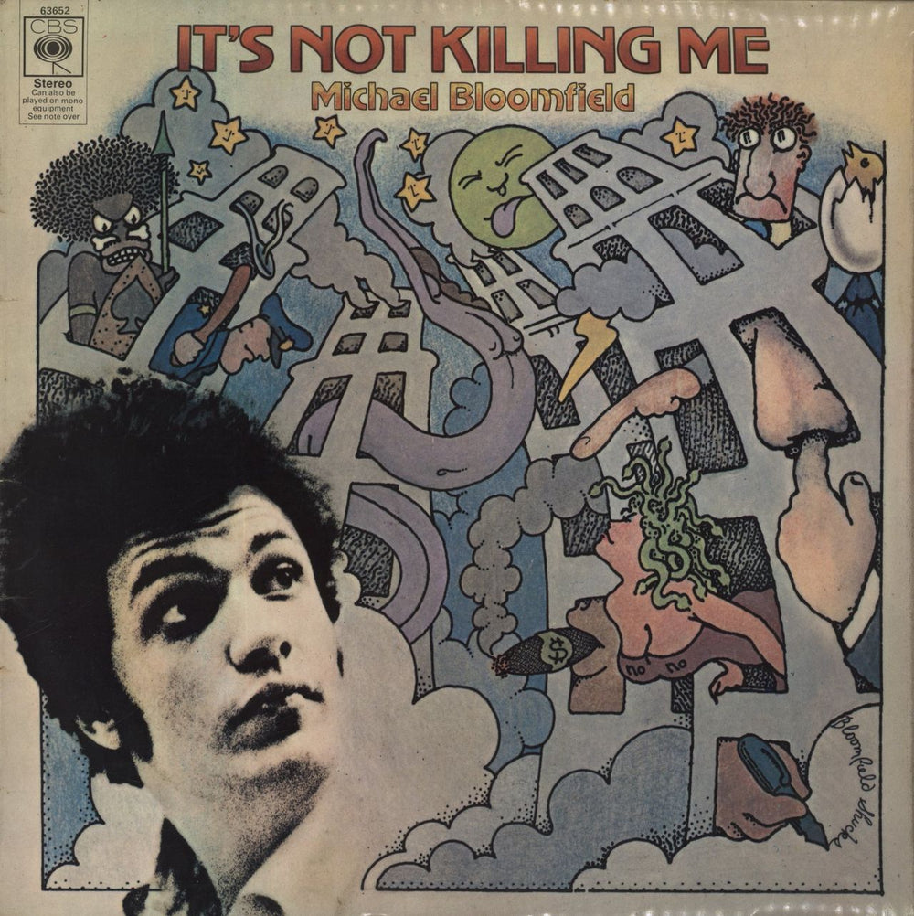 Mike Bloomfield It's Not Killing Me UK vinyl LP album (LP record) 63652