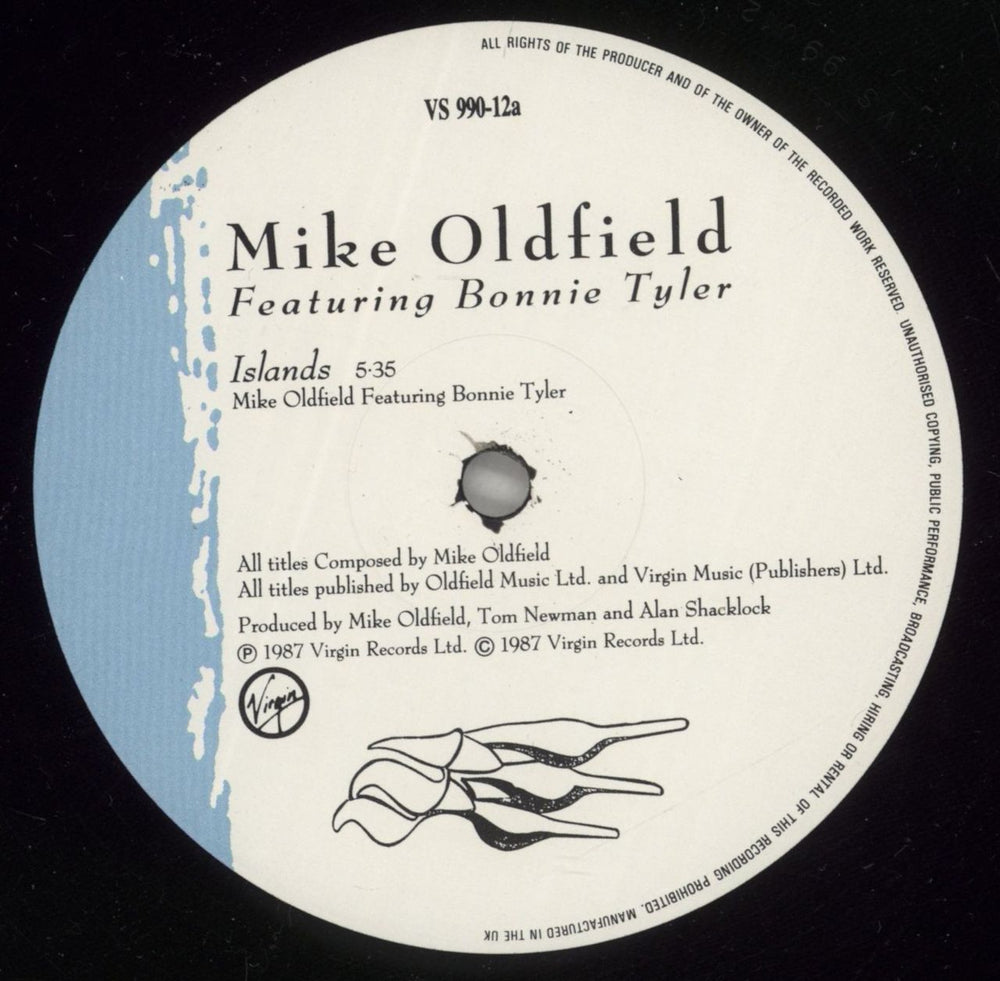 Mike Oldfield Islands UK 12" vinyl single (12 inch record / Maxi-single) OLD12IS49119