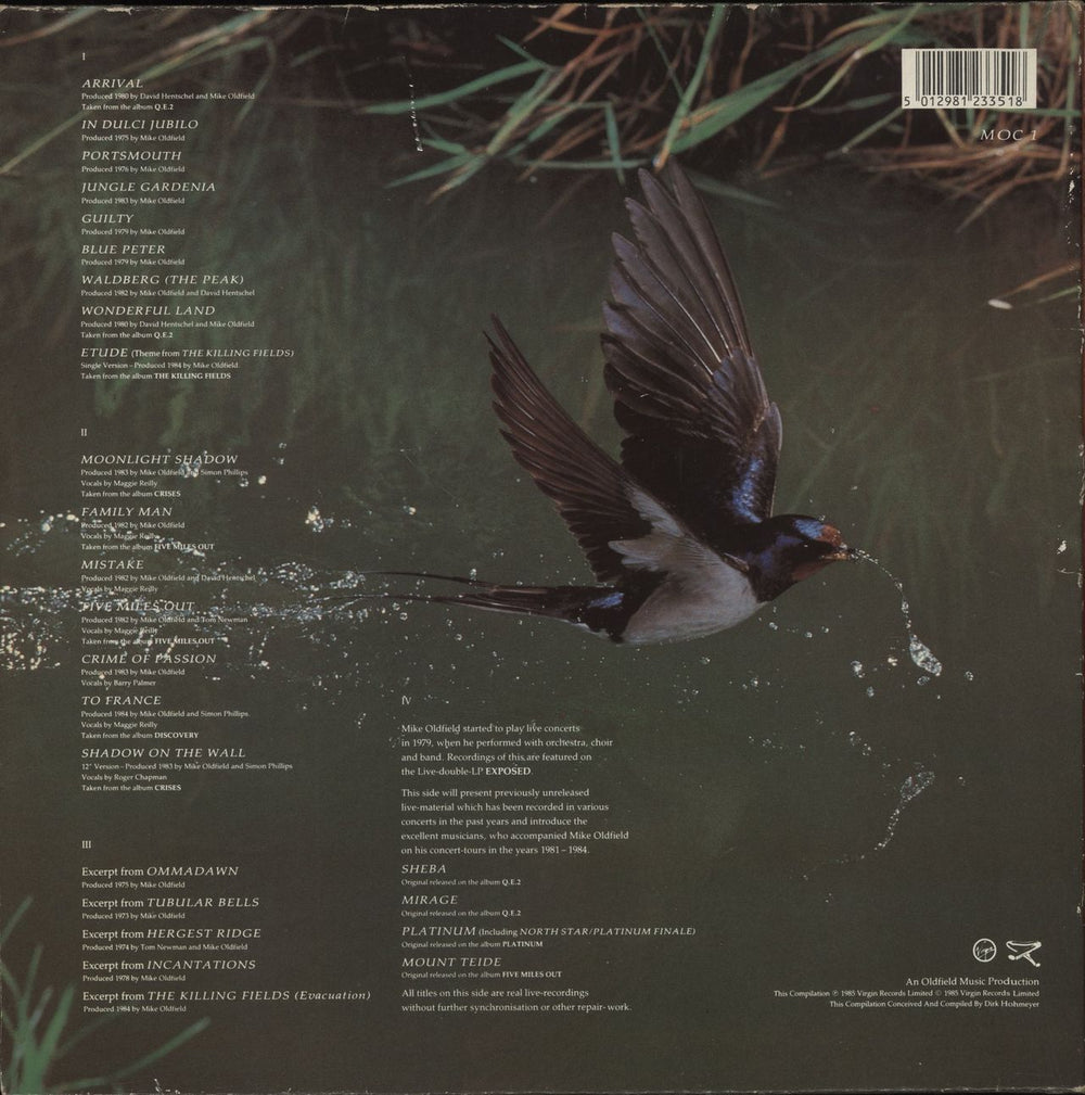 Mike Oldfield The Complete Mike Oldfield UK 2-LP vinyl record set (Double LP Album) 5012981233518