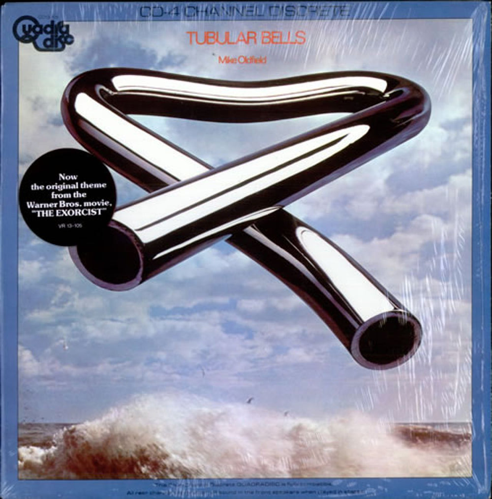 Mike Oldfield Tubular Bells - Quad - Shrink US vinyl LP album (LP record) QD13-105