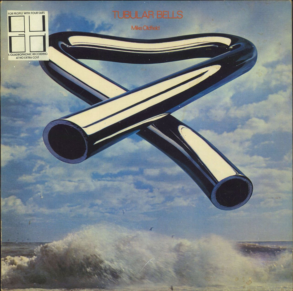 Mike Oldfield Tubular Bells - Quadrophonic - 1st - EX UK vinyl LP album (LP record) QV2001