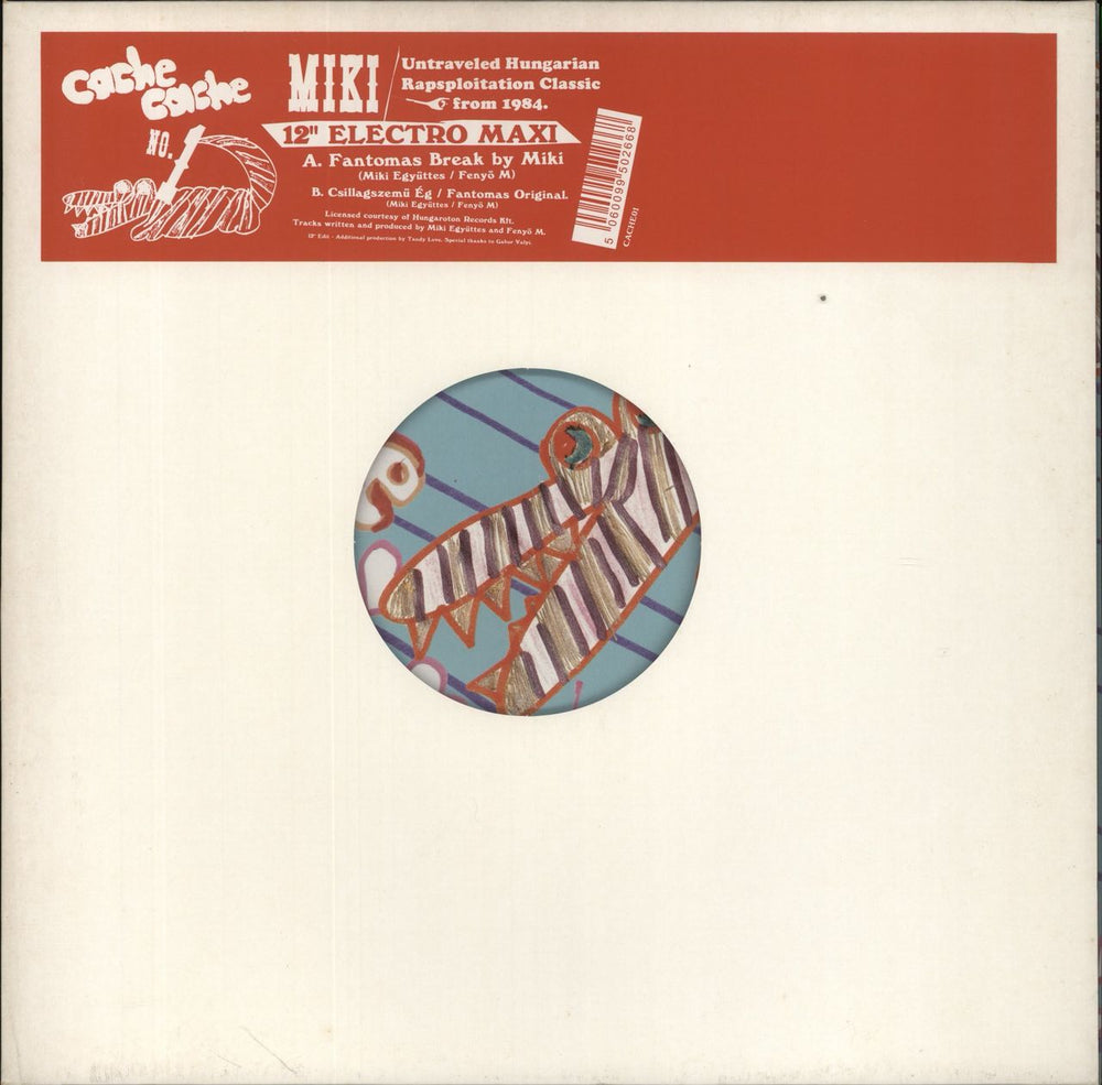 Miki Fantomas Break - Red Vinyl UK 12" vinyl single (12 inch record / Maxi-single) CACHE01