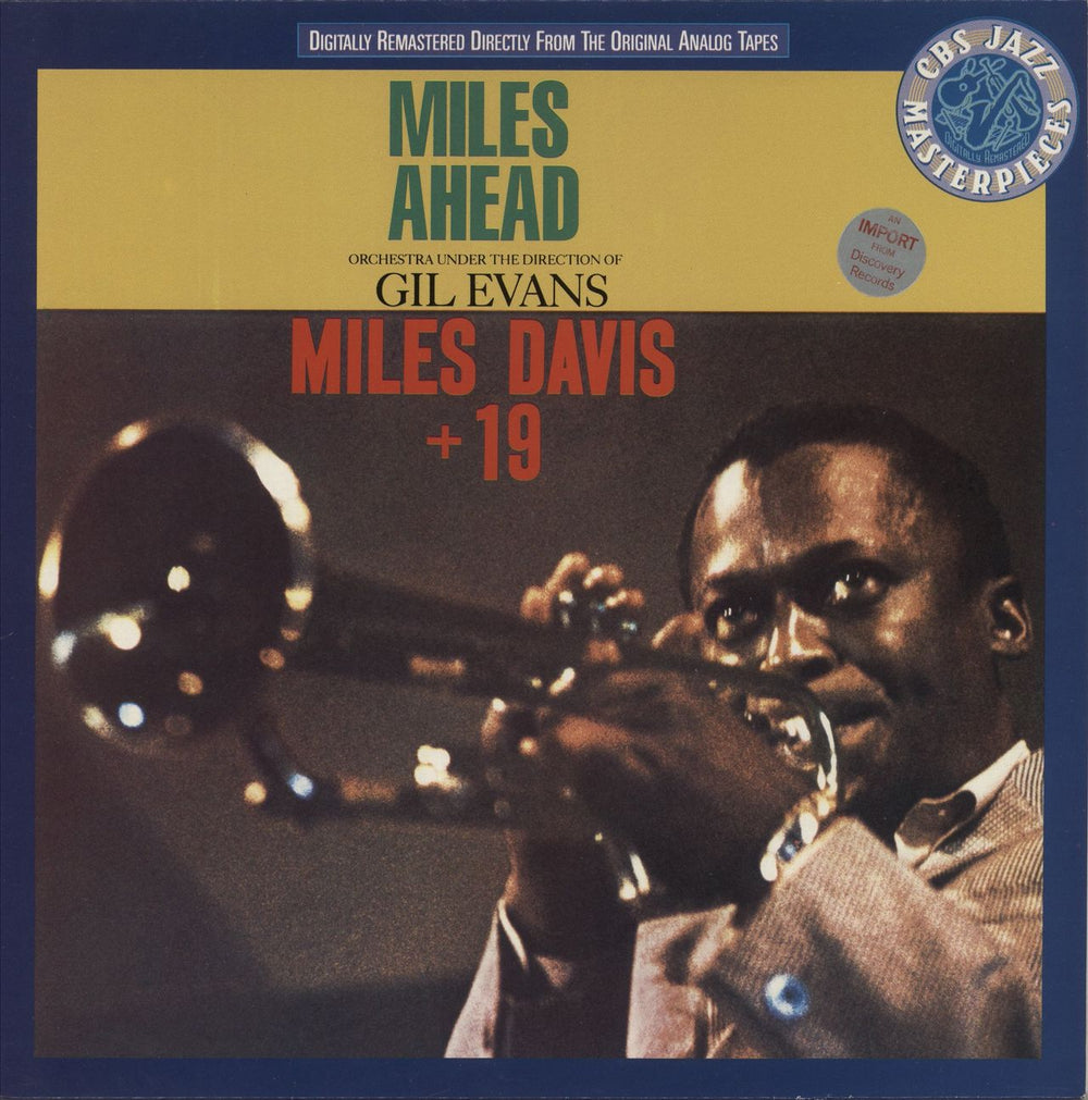 Miles Davis Miles Ahead Dutch vinyl LP album (LP record) 460606-1