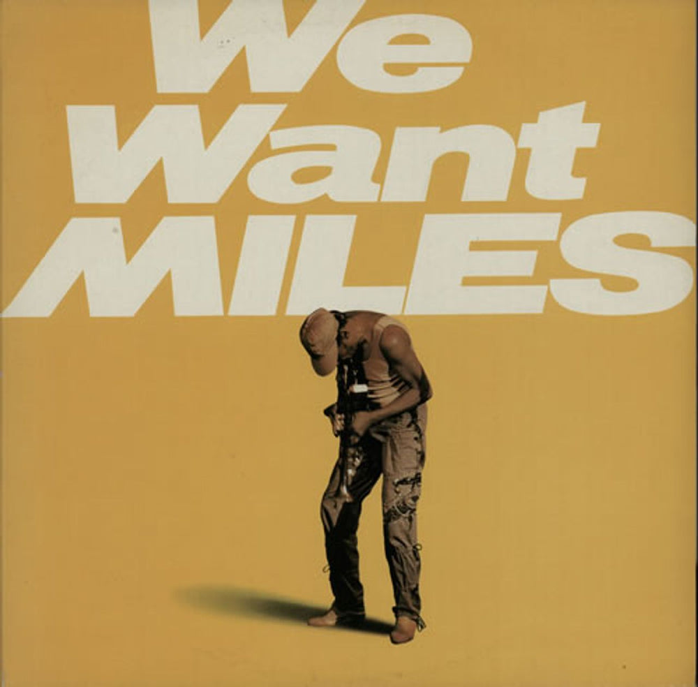 Miles Davis We Want Miles UK 2-LP vinyl record set (Double LP Album) 88579