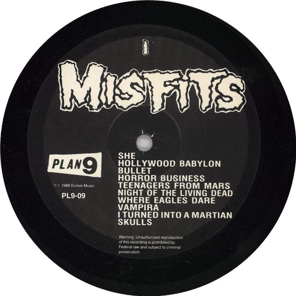 Misfits Misfits - 180gm US vinyl LP album (LP record) 017046190916