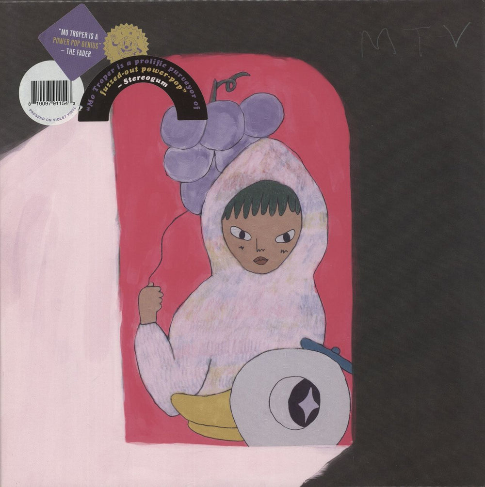 Mo Troper MTV - Violet Vinyl US vinyl LP album (LP record) LMO-090