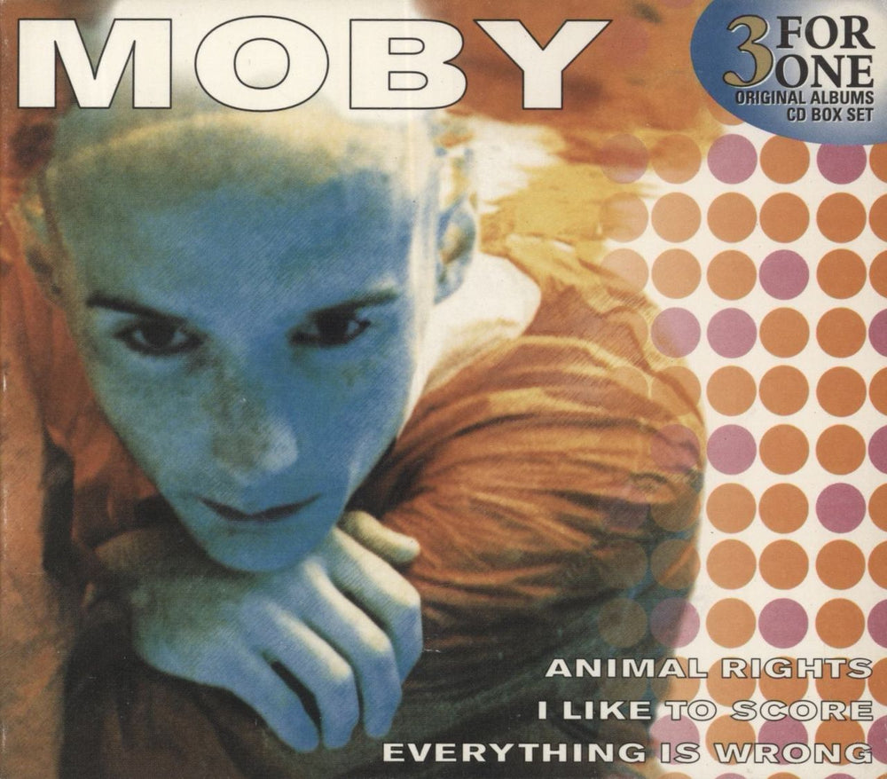 Moby 3 For One Australian CD Album Box Set 7559625552