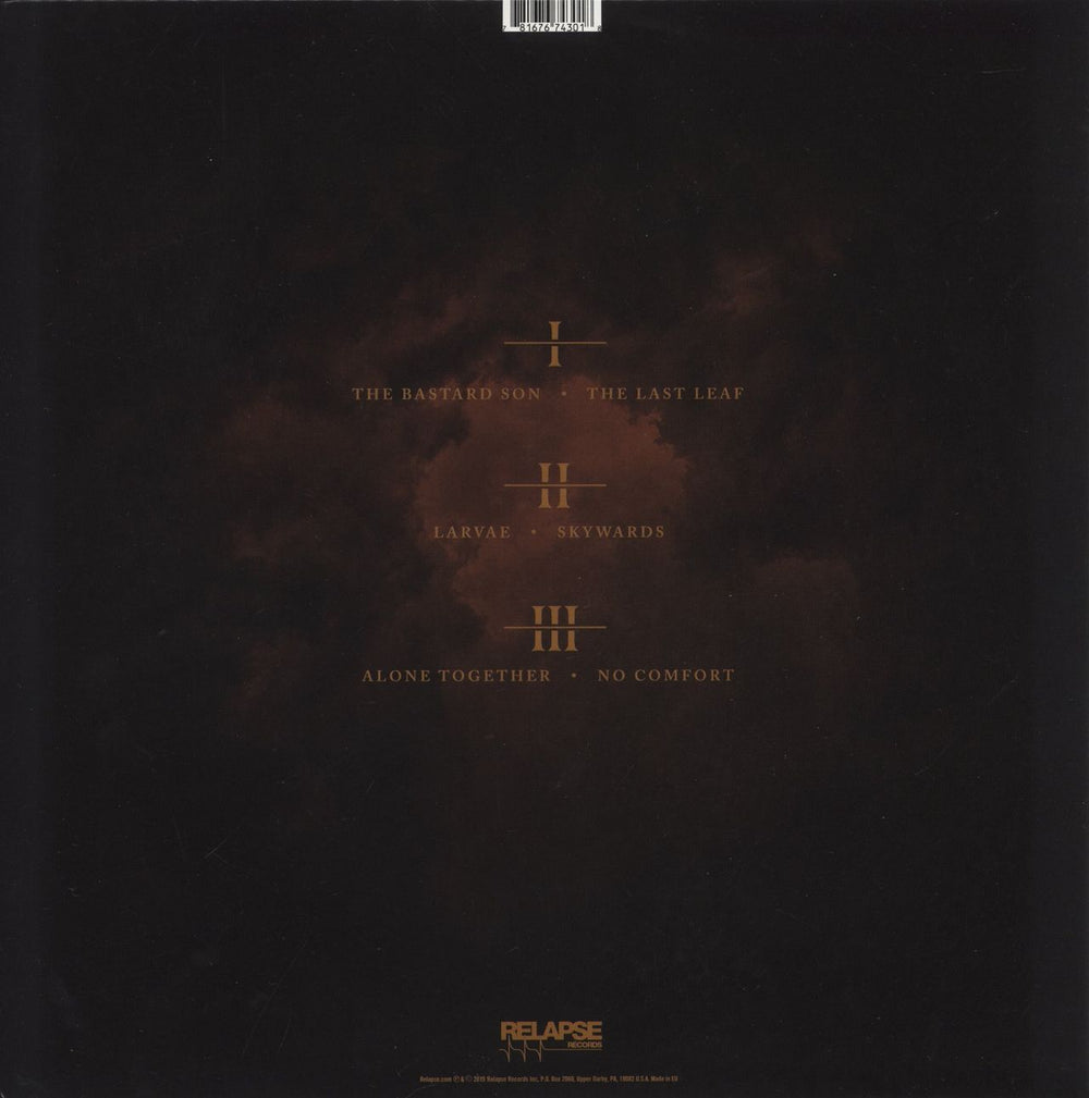 Monolord No Comfort UK 2-LP vinyl record set (Double LP Album)