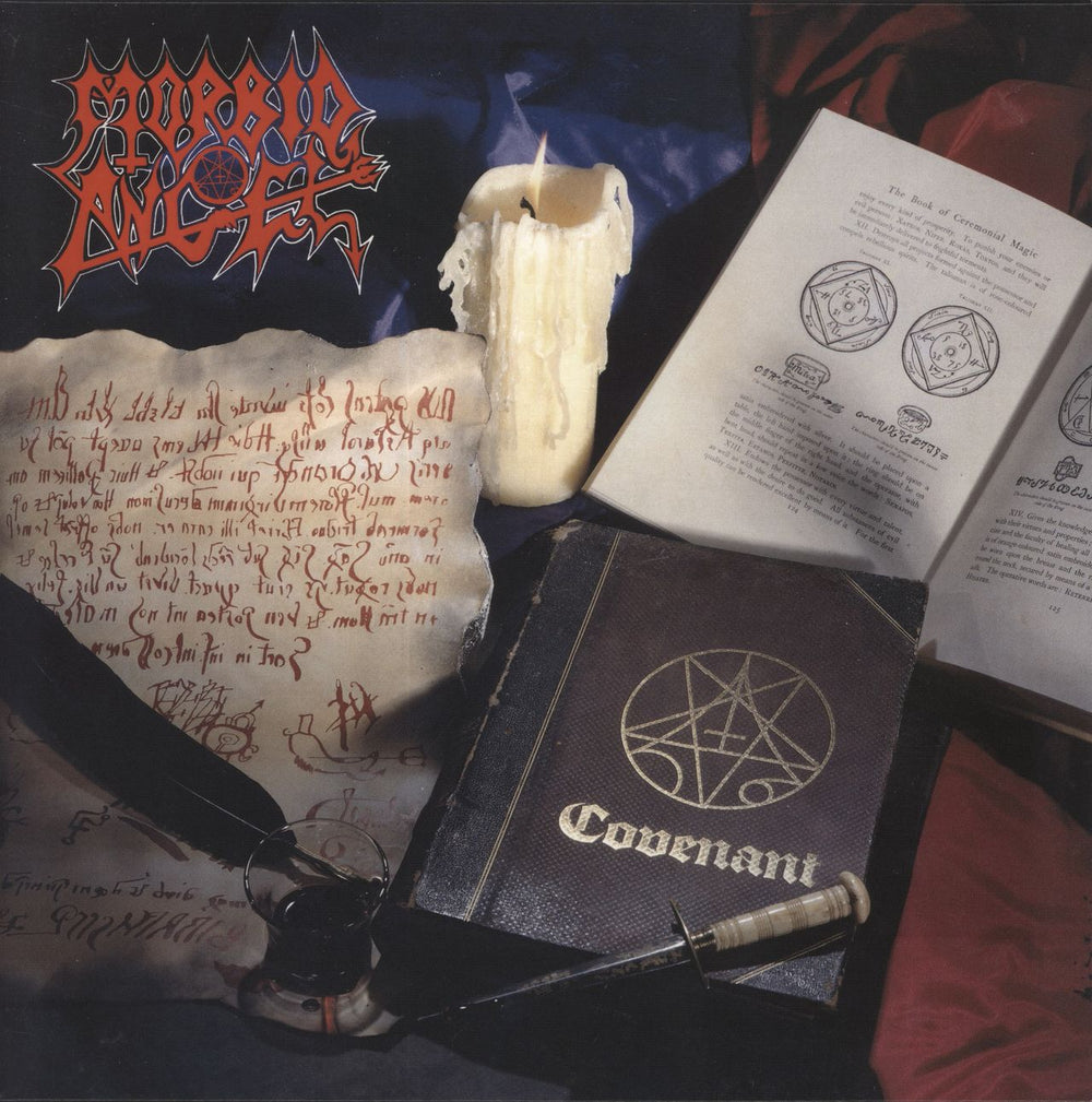 Morbid Angel Covenant - EX UK vinyl LP album (LP record) MOSH081FDRUS