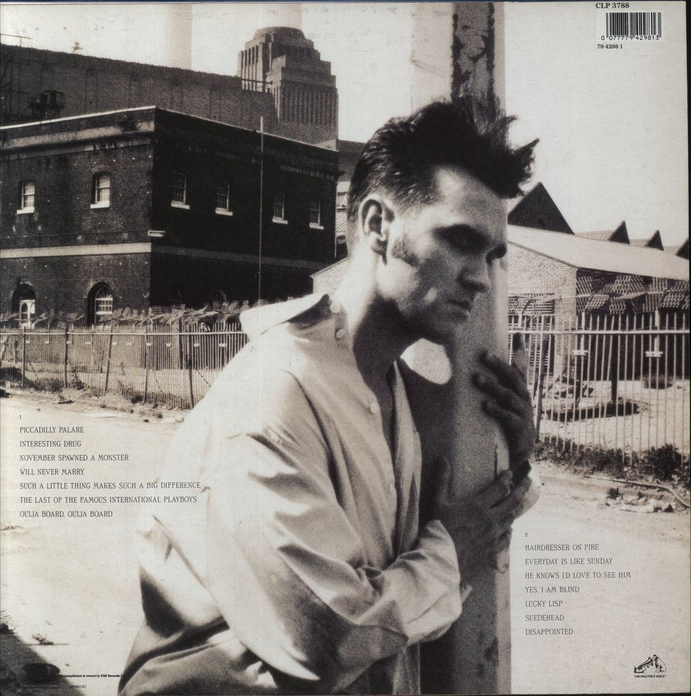 Morrissey Bona Drag - VG UK vinyl LP album (LP record) 077779429813