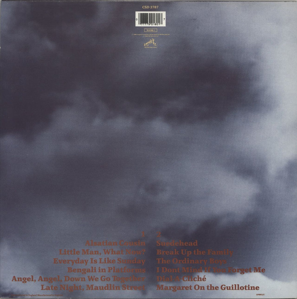 Morrissey Viva Hate UK vinyl LP album (LP record) 077779018017