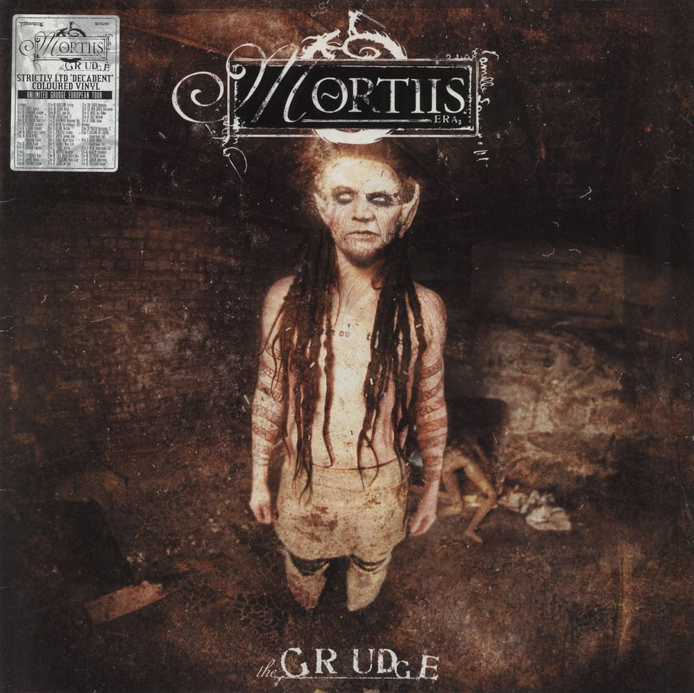 Mortiis The Grudge - Orange Smoke Vinyl UK vinyl LP album (LP record) MOSH280