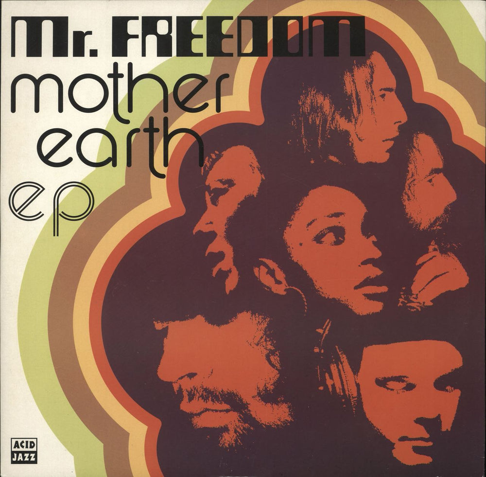 Mother Earth (90s) Mr. Freedom UK 12" vinyl single (12 inch record / Maxi-single) JAZID62T