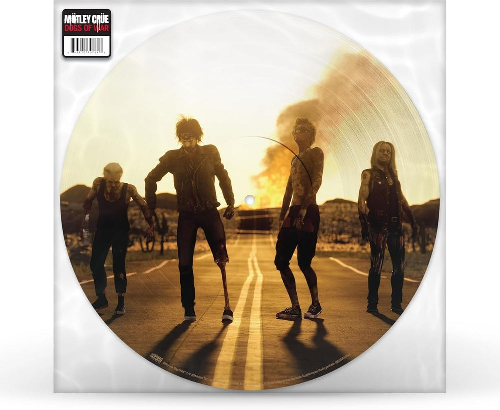 Motley Crue Dogs Of War - Picture Disc Edition UK 12" vinyl picture disc (12 inch picture record) 843930107643