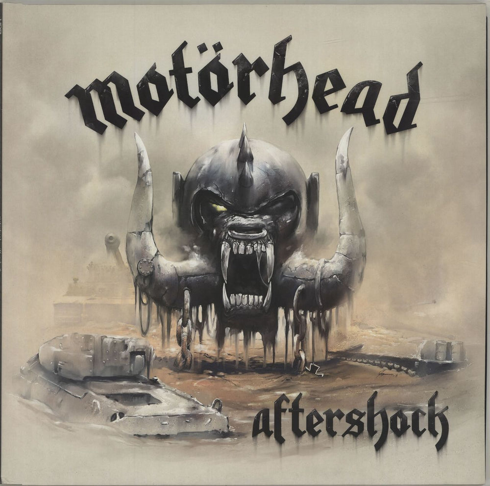 Motorhead Aftershock - Sealed German picture disc LP (vinyl picture disc album) UDR0188LP