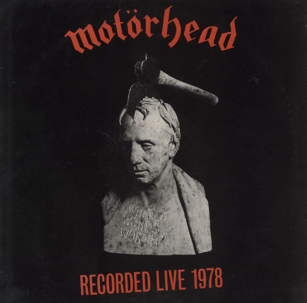 Motorhead What's Words Worth? - VG UK vinyl LP album (LP record) NED2