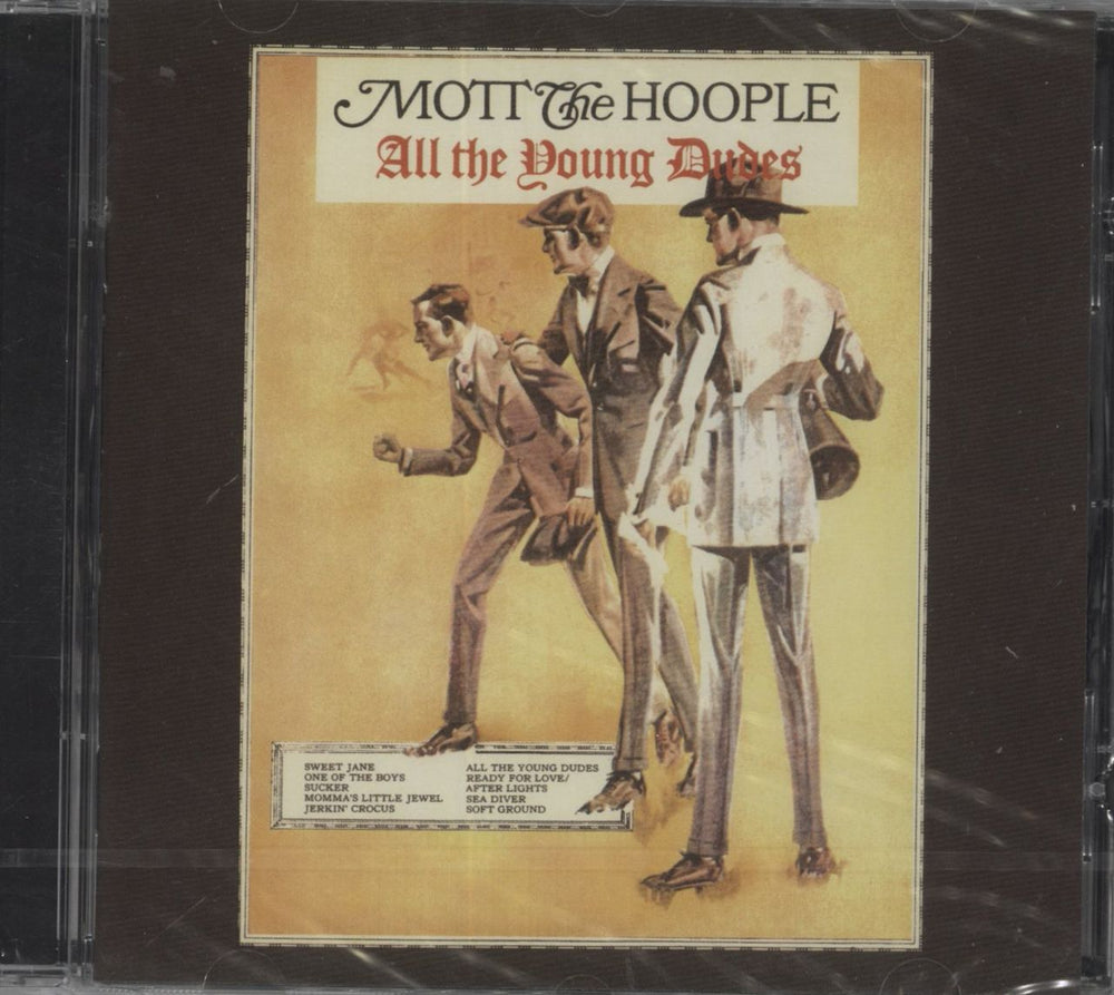 Mott The Hoople All The Young Dudes - Sealed UK CD album (CDLP) 82796938092