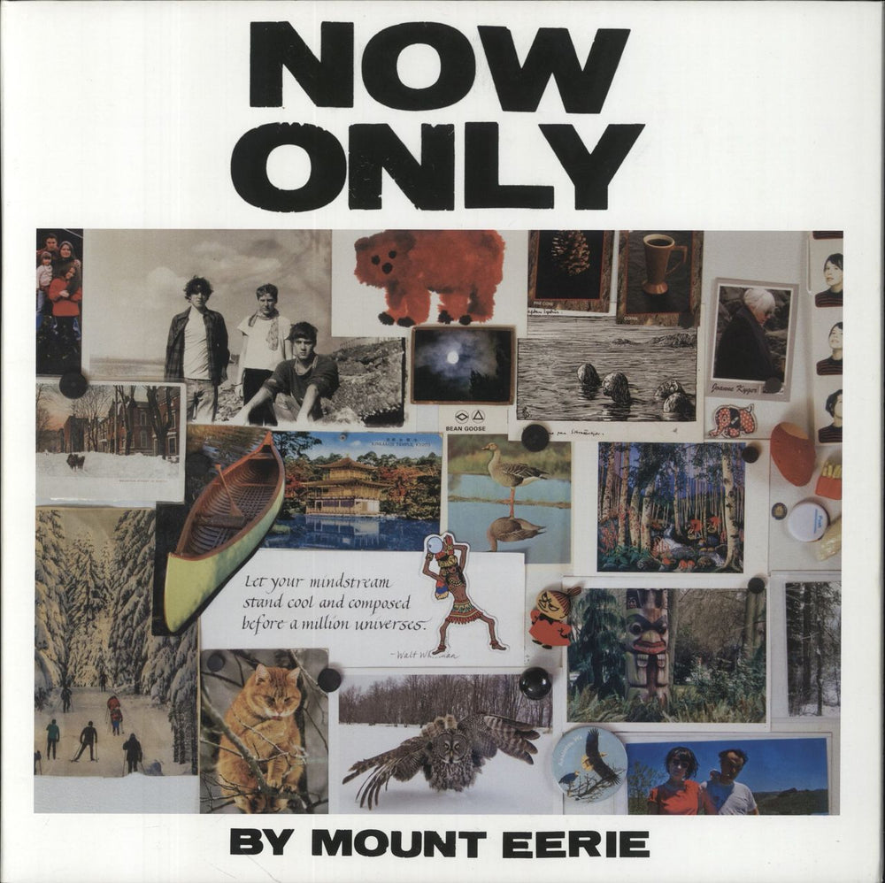 Mount Eerie Now Only US vinyl LP album (LP record) ELV041