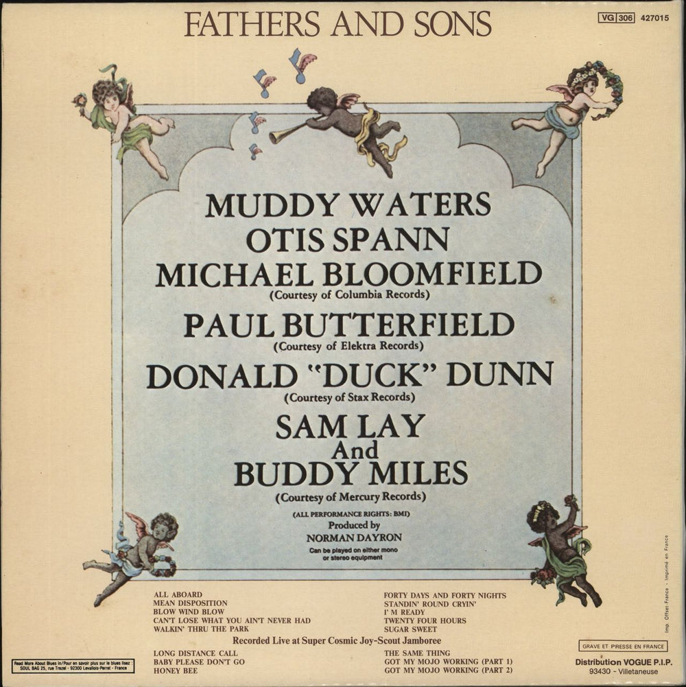 Muddy Waters Fathers And Sons French 2-LP vinyl record set (Double LP Album)