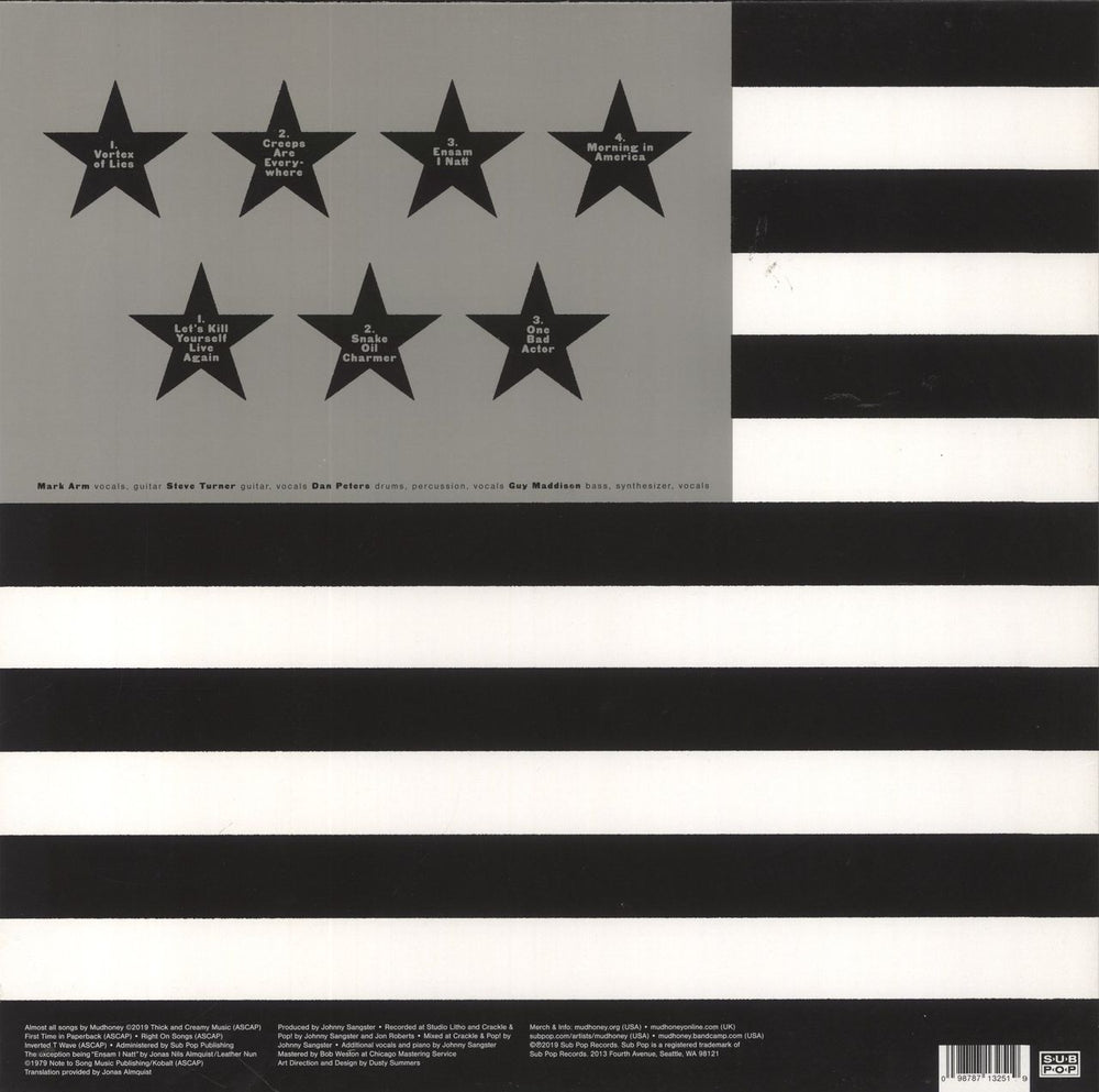 Mudhoney Morning In America - Silver Vinyl UK 12" vinyl single (12 inch record / Maxi-single) 098787132519