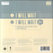 Mumford & Sons I Will Wait UK 7" vinyl single (7 inch record / 45) 602537162154