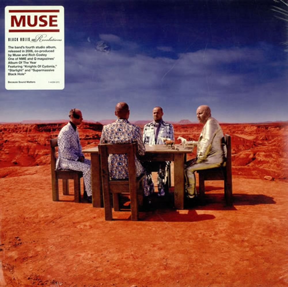 Muse Black Holes And Revelations - Sealed US vinyl LP album (LP record) 144284[K1]