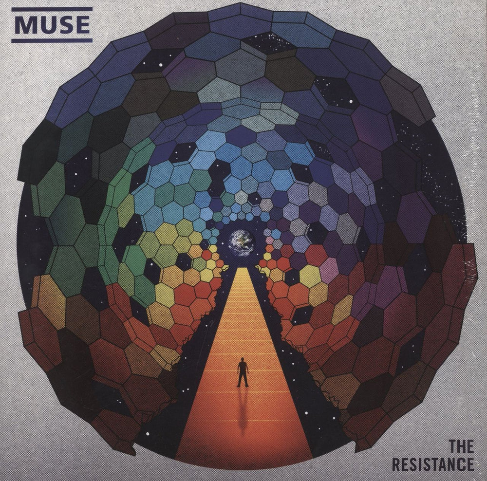 Muse The Resistance - 180gm UK 2-LP vinyl record set (Double LP Album) 0825646865475