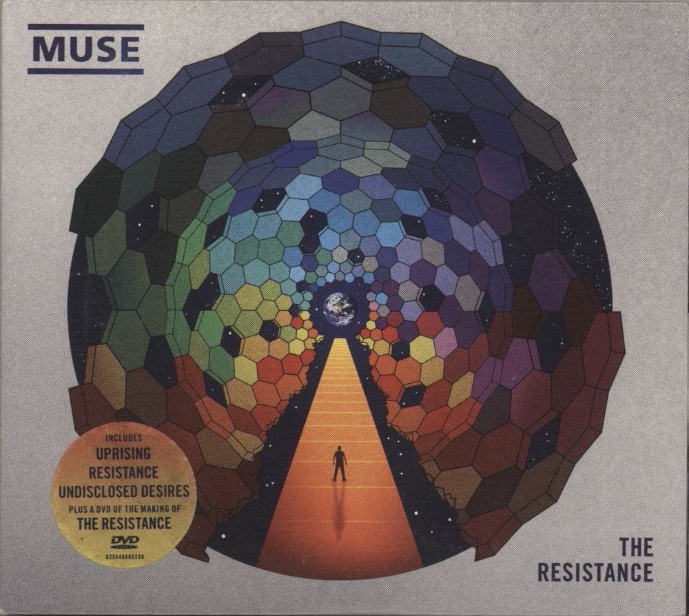 Muse The Resistance UK 2-disc CD/DVD set 2564686625