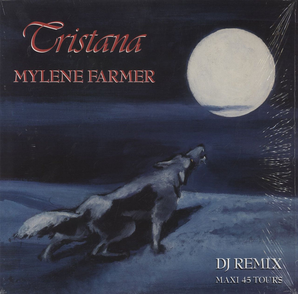 Mylene Farmer Tristana - DJ Remix French 12" vinyl single (12 inch record / Maxi-single) 538331-2